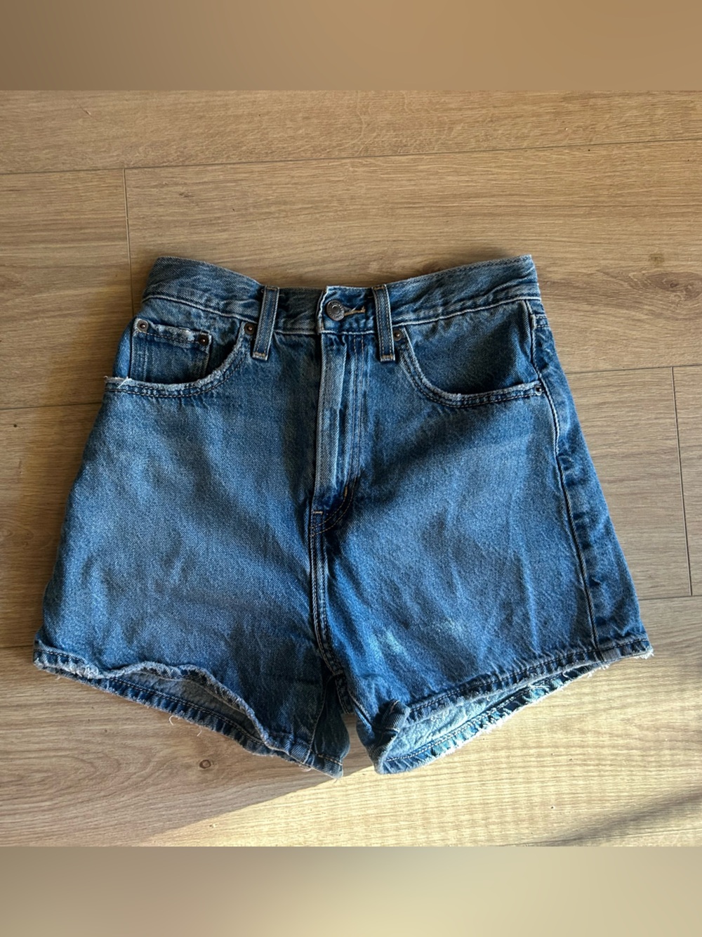 Levi's Women's High Loose Denim Shorts
